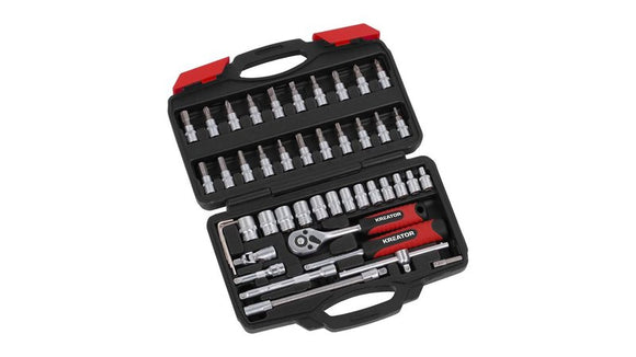 Kreator 46 Piece Socket Set 1/4