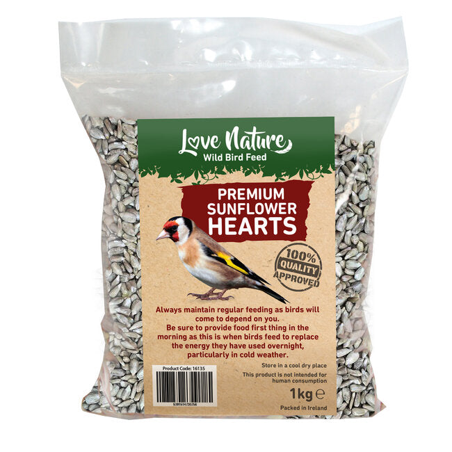 1 kg Sunflower Hearts Bag