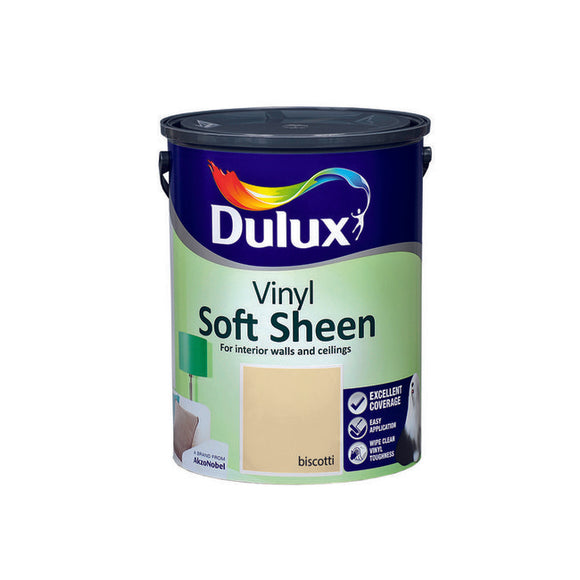 Dulux Vinyl Soft Sheen Biscotti  5L