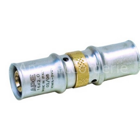 APE Ap103 Straight Coupler - Ø26 (3.0) X Ø26 (3.0)
