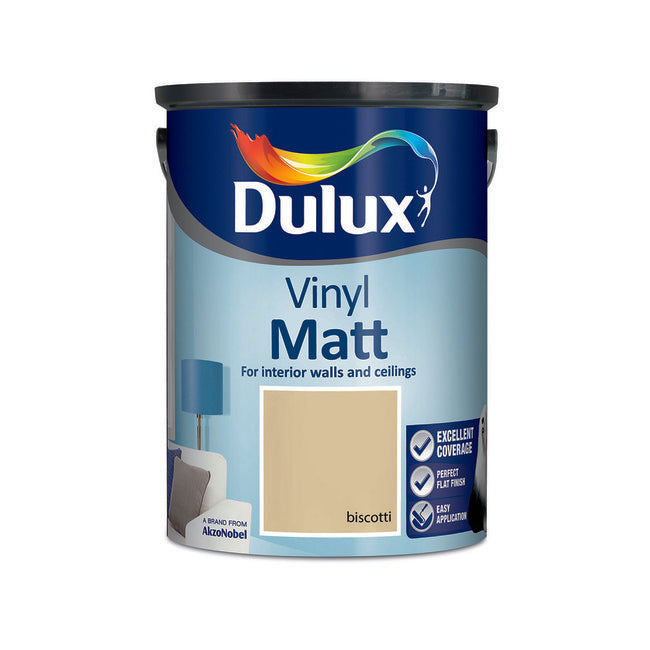Dulux Vinyl Matt Biscotti 5L
