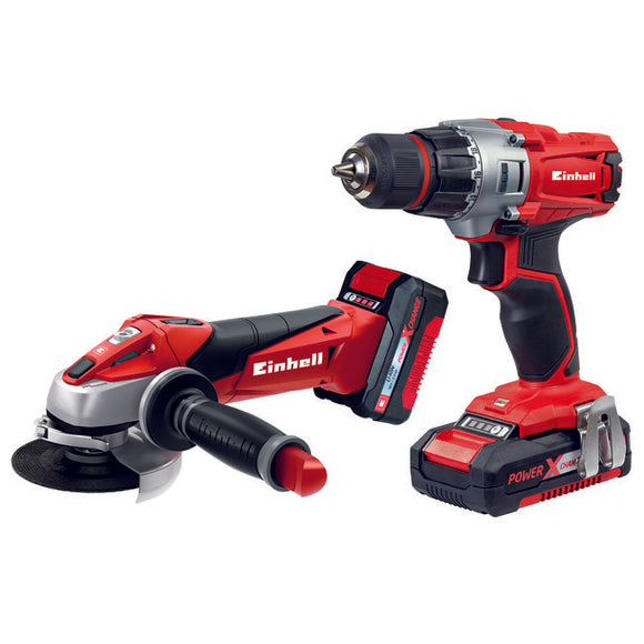 Einhell Drill/Driver and Angle Grinder Kit