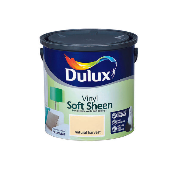 Dulux Vinyl Soft Sheen Natural Harvest 2.5L