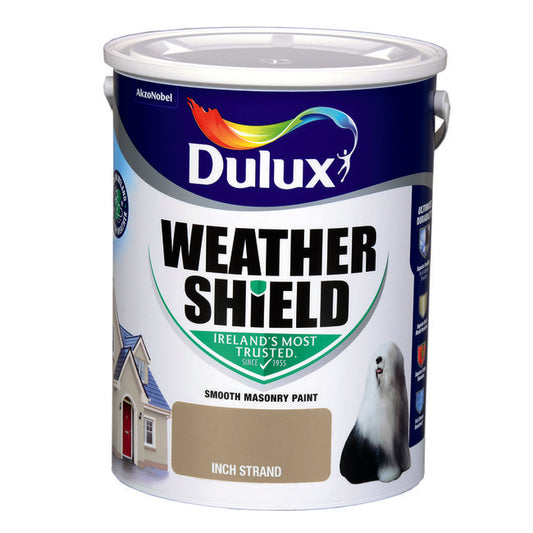 Dulux Weathershield Smooth Masonry Inch Strand 5L