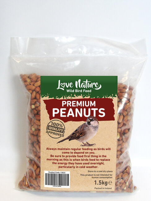 Love Nature 1.5kg Peanut Bag