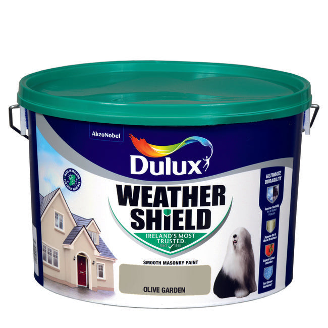 Dulux Weathershield Olive Garden 10L