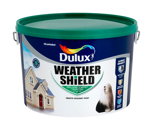 Dulux Weathershield Brilliant White (11 Litres)