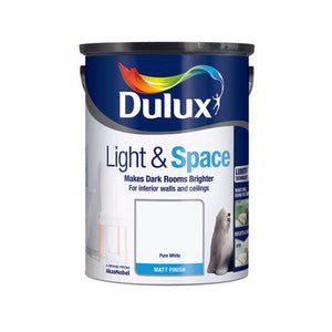 Dulux Light & Space Pure White  5L