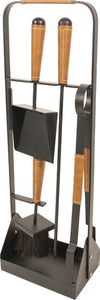Contemporary 4 Piece Companion Set