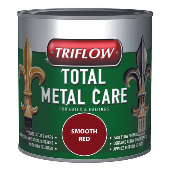 Triflow Metal Care For Gates & Railings 1L Red Smooth